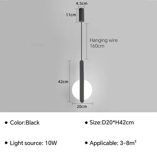 LED Pendant Lamp Hanging Chandelier