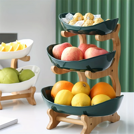 Stylish Stacked Fruit Bowls