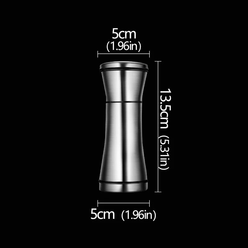 Stylish Stainless Steel Manual Salt Pepper Mill