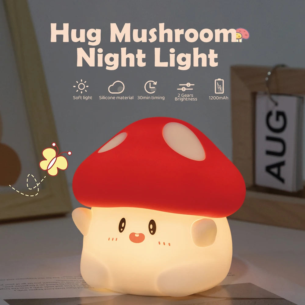 LED Mushroom Lamp