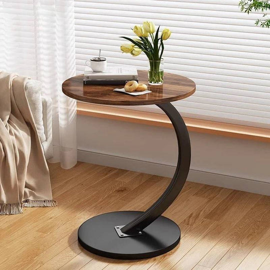 Italian Modern Round Side Table