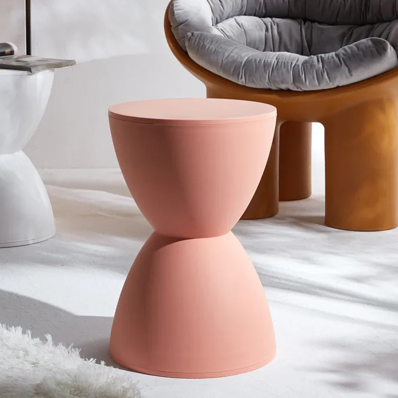 Luxury Modern Casual Hourglass Stool