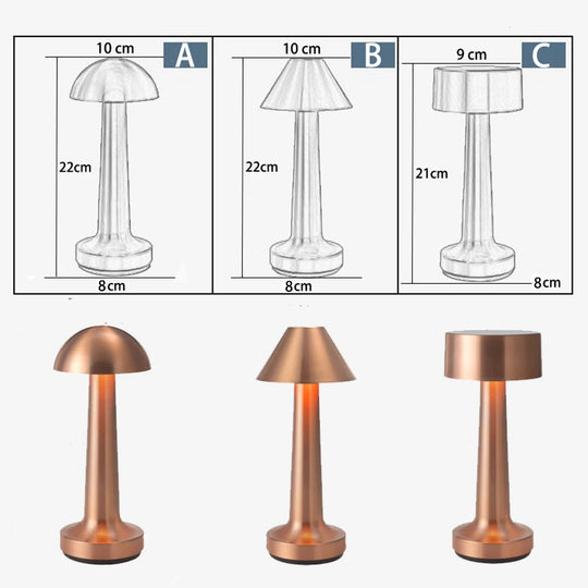 Luxury Retro Bar Table Lamp