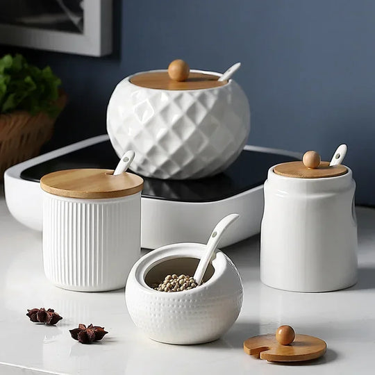 Ceramic Seasoning Pots