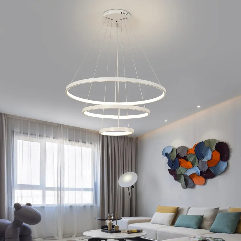 Lustre Nordic LED Chandelier