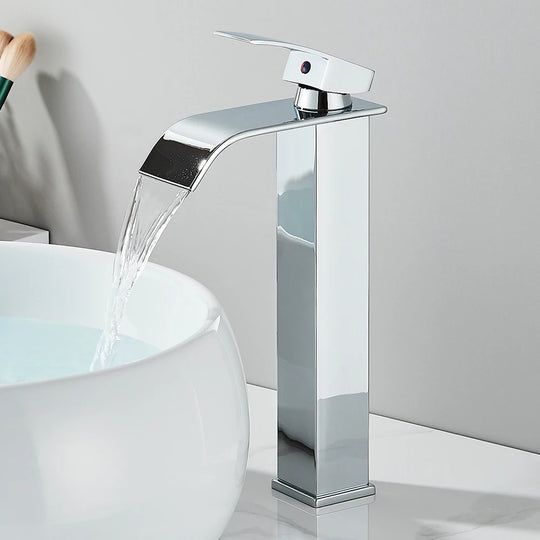Square Mixer Basin Faucet