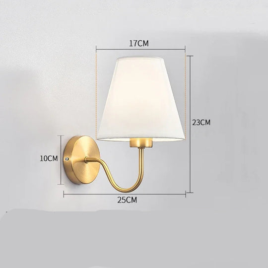 Cosy Fabric Wall Lamp