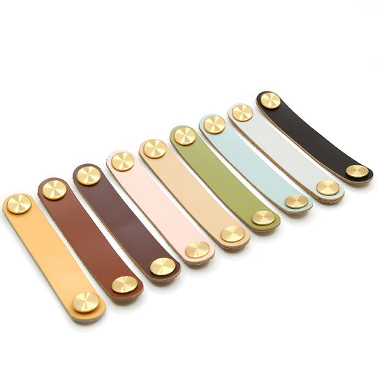 Nordic Cabinet Drawer Leather Handle
