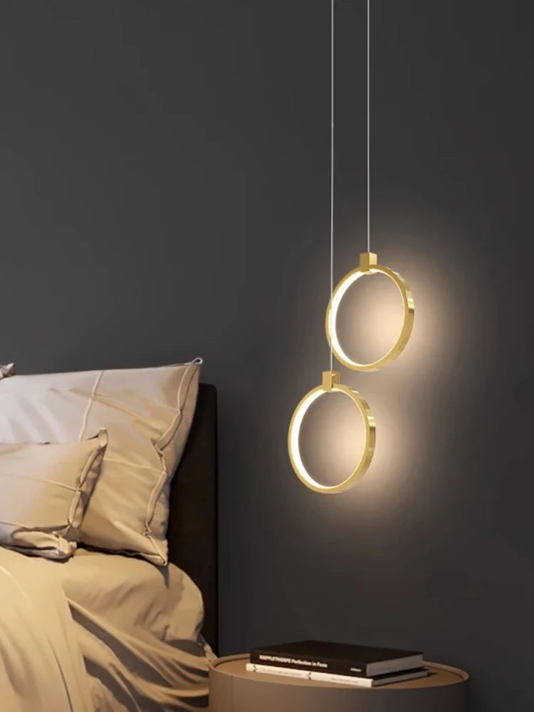 Minimalist LED Ring Pendant Light