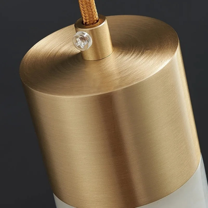 Modern Copper Pendant Light