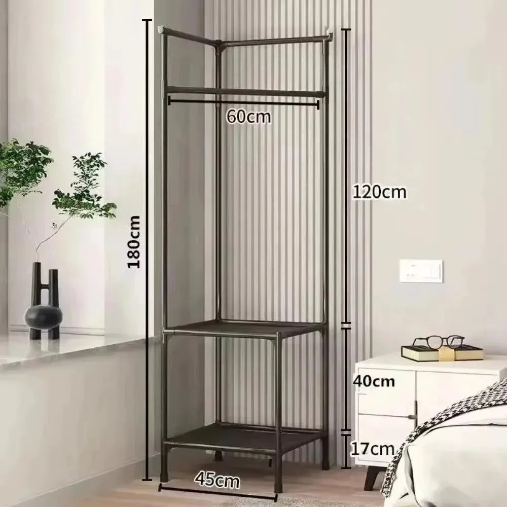 Bedroom Freestanding Clothes Rack