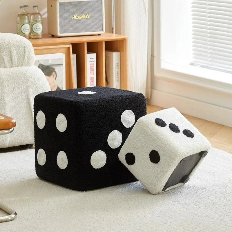 Funky Dice Footstool