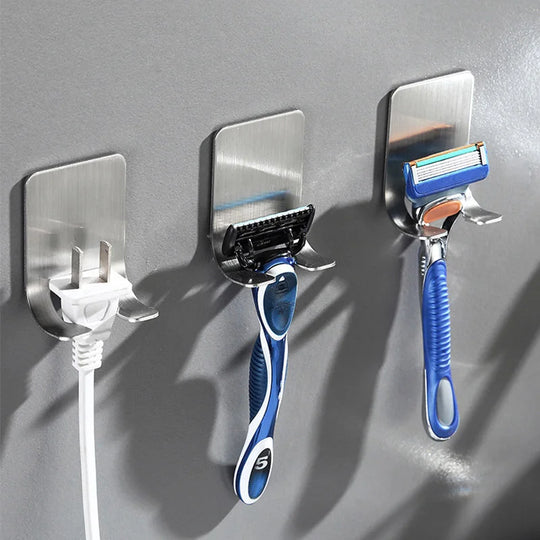 Stainless Steel Bathroom Organizer Hooks