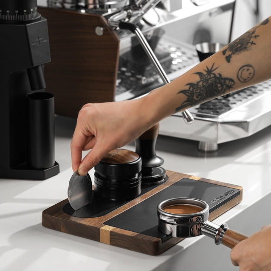 Luxury Universal Espresso Tamping Station