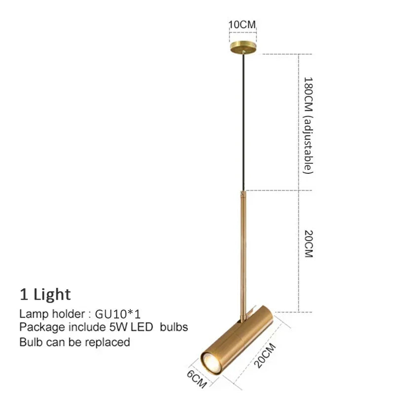 Minimalist LED Pendant Light