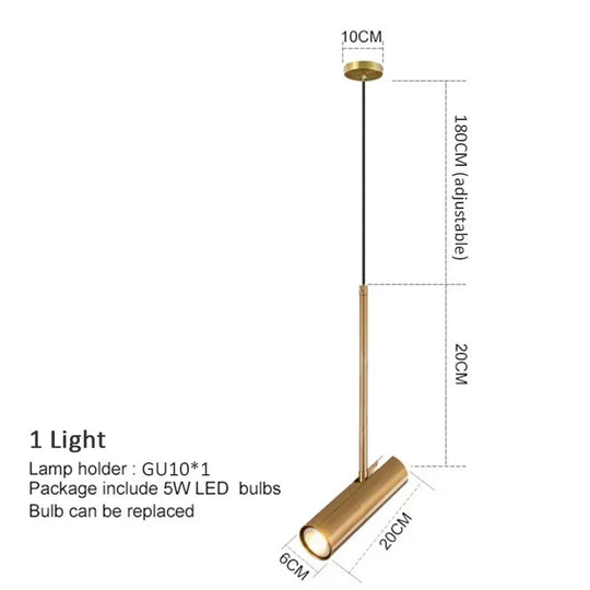Minimalist LED Pendant Light