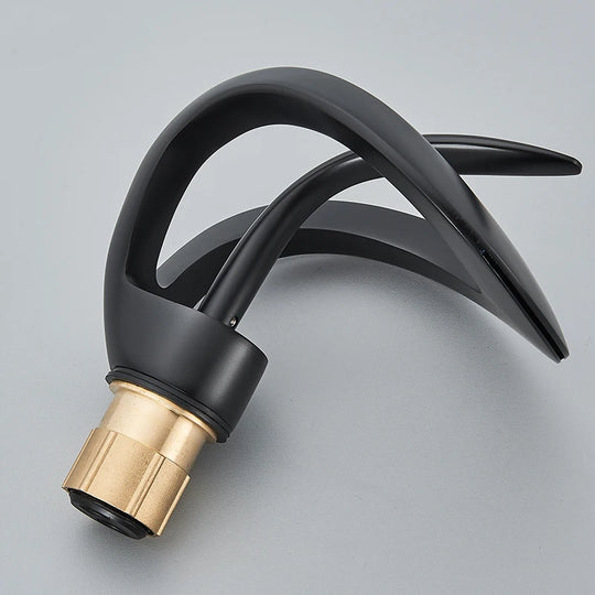 Luxury Stylish Oval Bathroom Basin Mixer Faucet