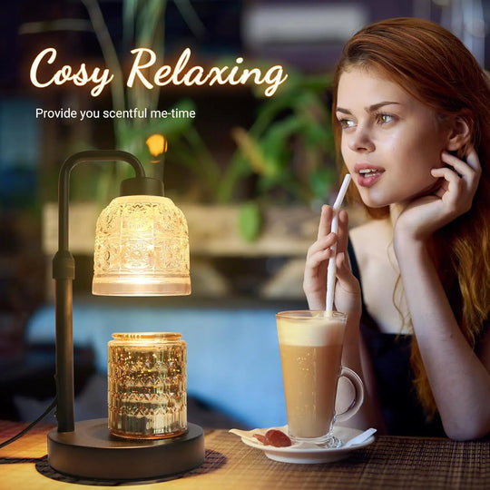 Glass Wax Melting Lamp