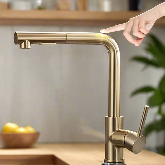 Kitchen Faucet with Extendable Hose, Touch Sensitive