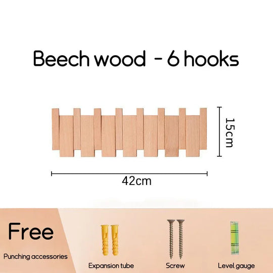 Walnut Coat Rack