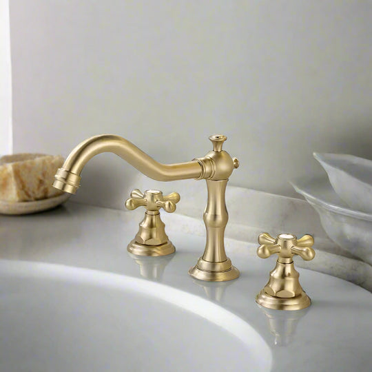 Luxury Hot Cold Mixer Brass Faucet