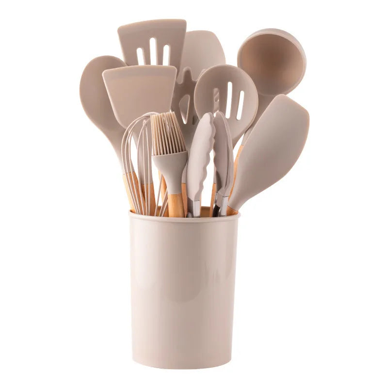 12pcs Set of Silicone Kitchenware