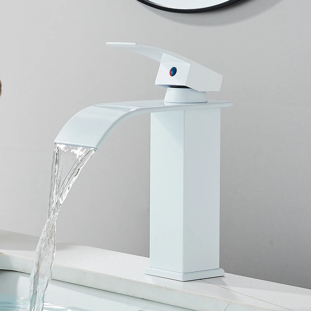 Square Mixer Basin Faucet