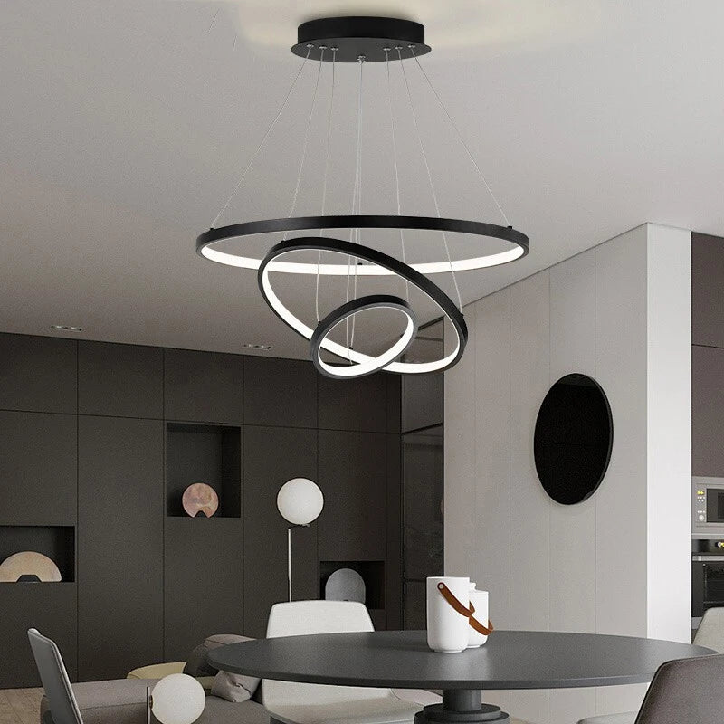 Lustre Nordic LED Chandelier