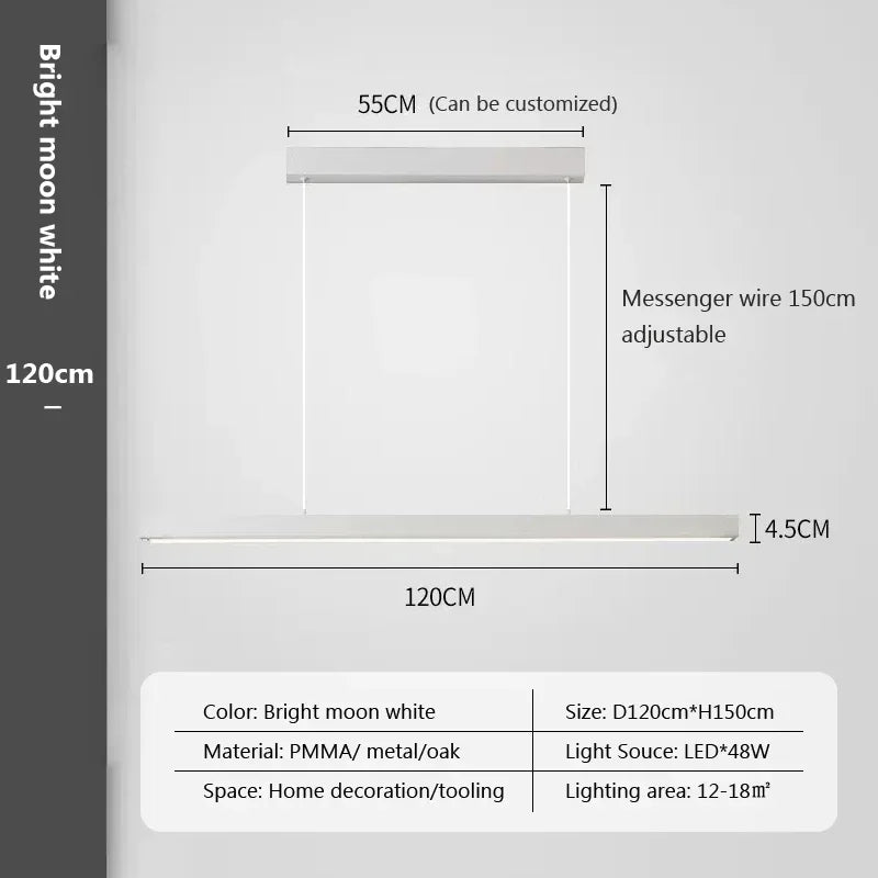 Modern LED Bar Hanging Light