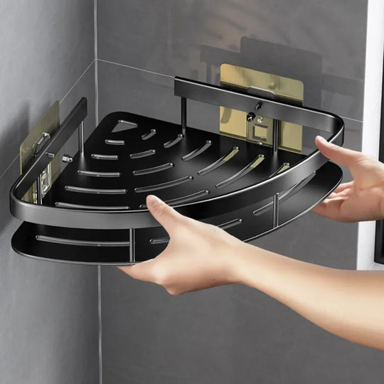 Modern Stainless Steel Luxury Vanity Shelf
