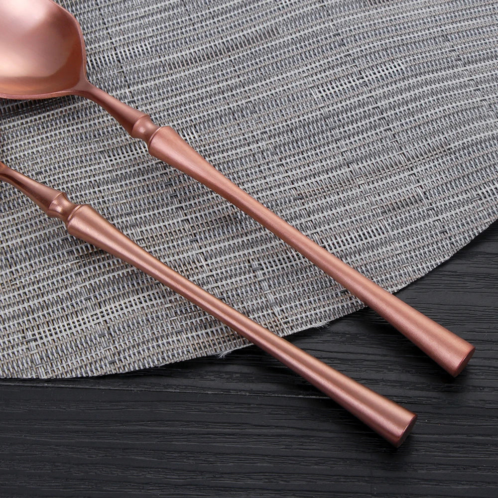 Gold Stainless Steel Tableware