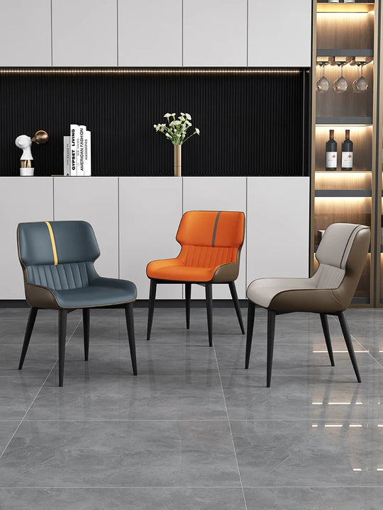 Nordic Leather Dining Chair