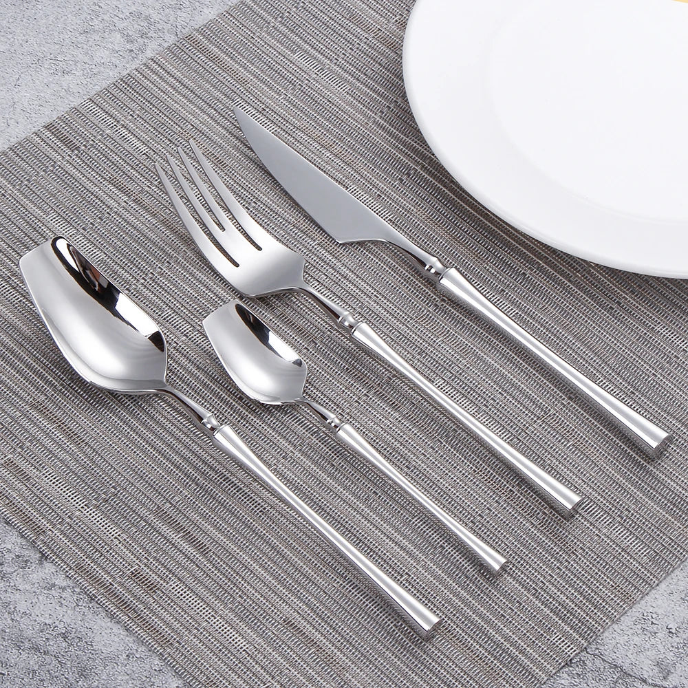 Gold Stainless Steel Tableware