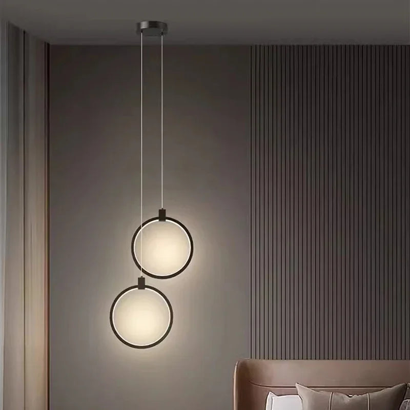 Minimalist LED Ring Pendant Light