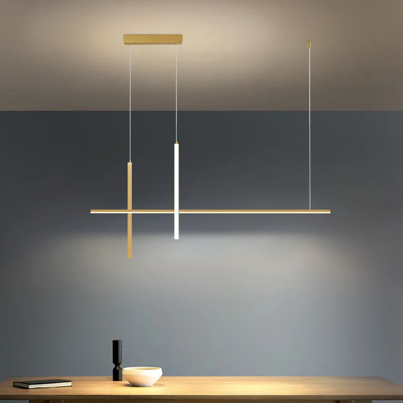 Unique Modern Minimalist LED Chandelier