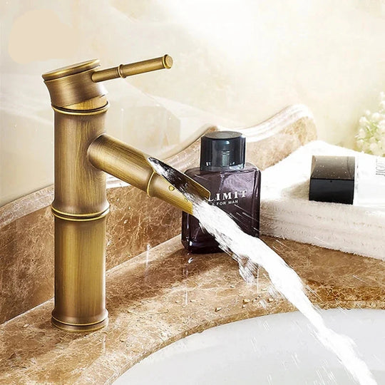 Bamboo Style Luxury Mixer Tap