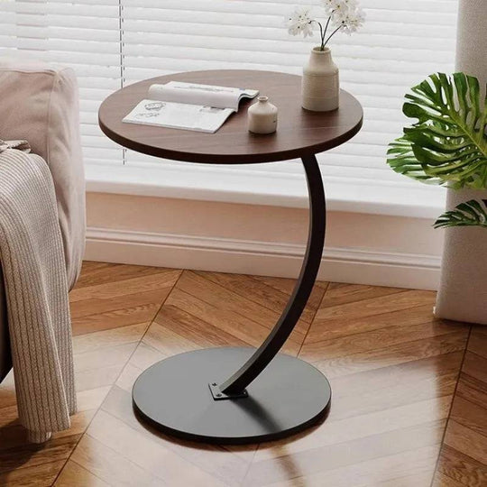 Italian Modern Round Side Table
