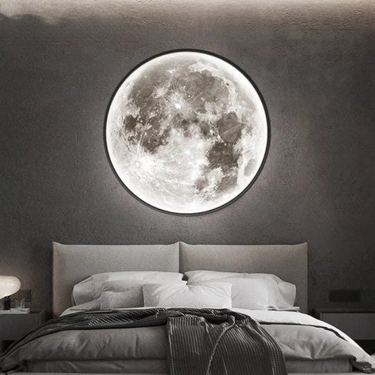 LED Moon Wall Lamp