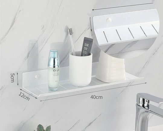 Stylish Modern Bathroom Vanity Shelf Shower Holder