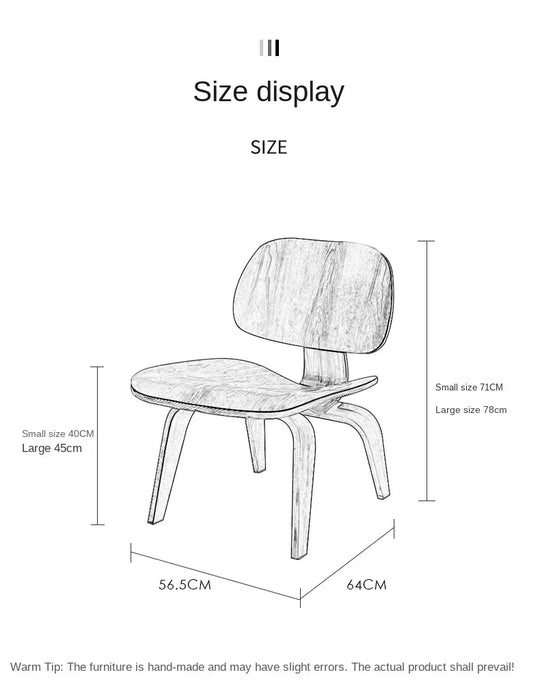 Nordic Solid Wood Chair