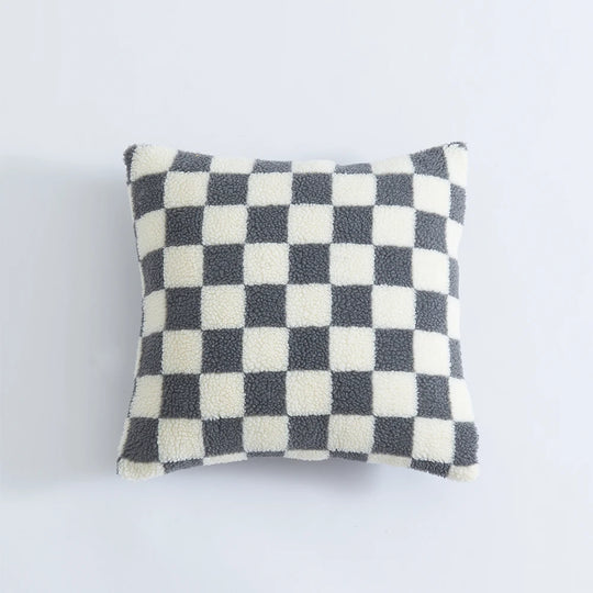 Checkered Cushion Cover