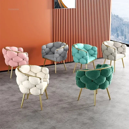 Nordic Metal Living Room Chair