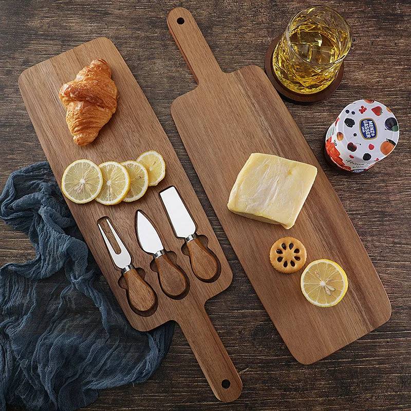 Acacia Cheese Board Set