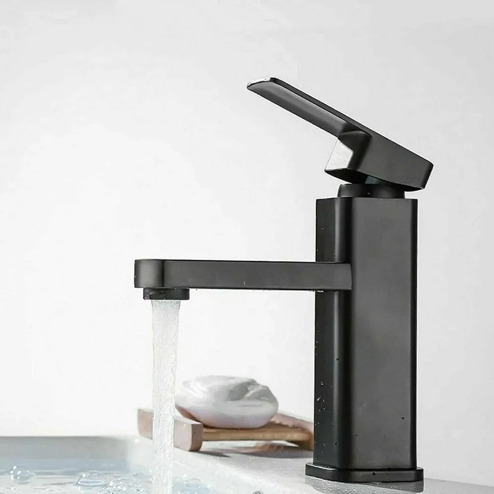 Matte Black Basin Faucet
