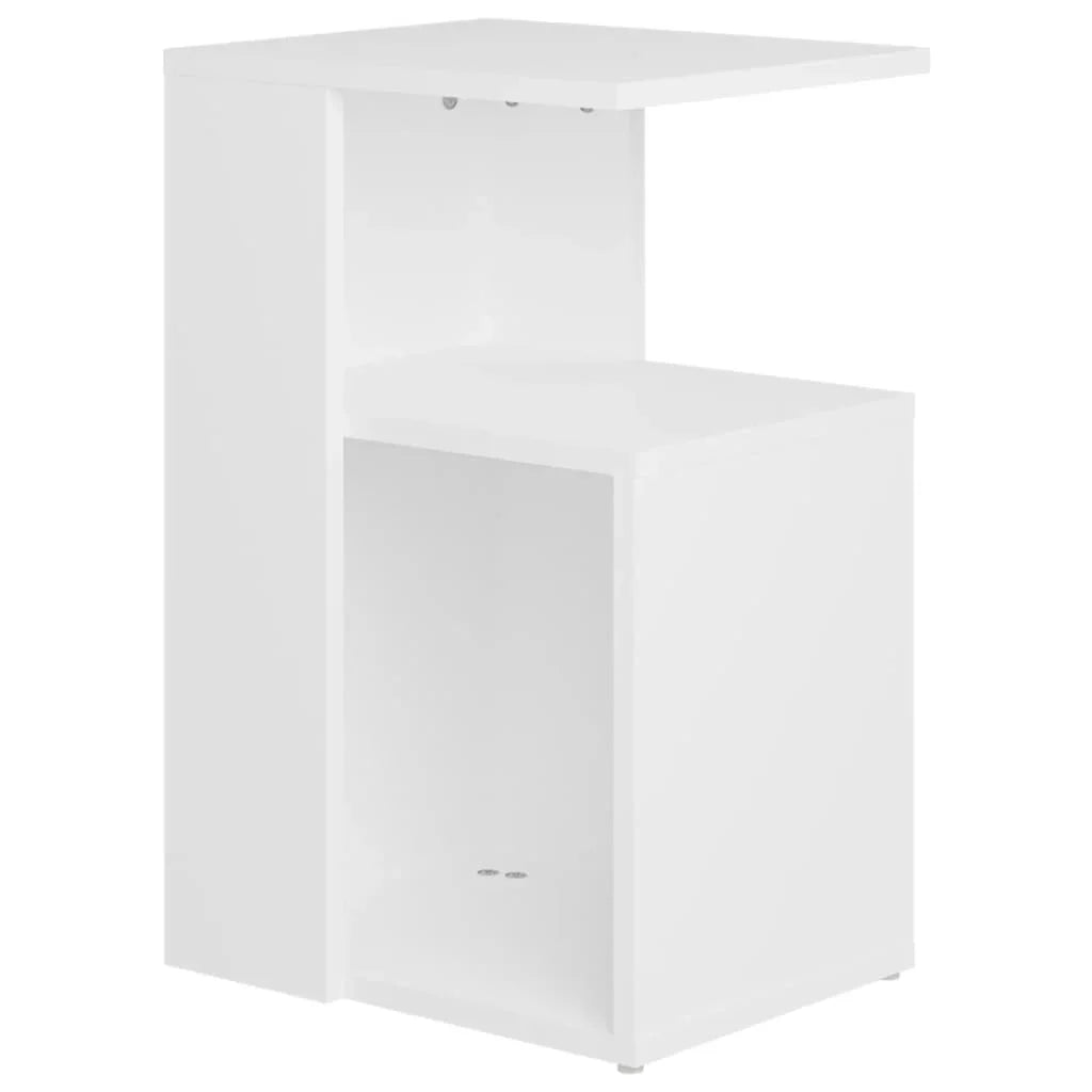 Nordic White Modern Side Table
