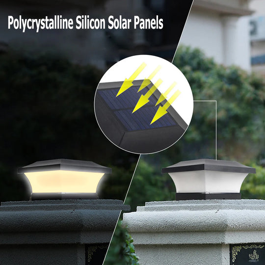 LED Square Solar Stigma Lamps