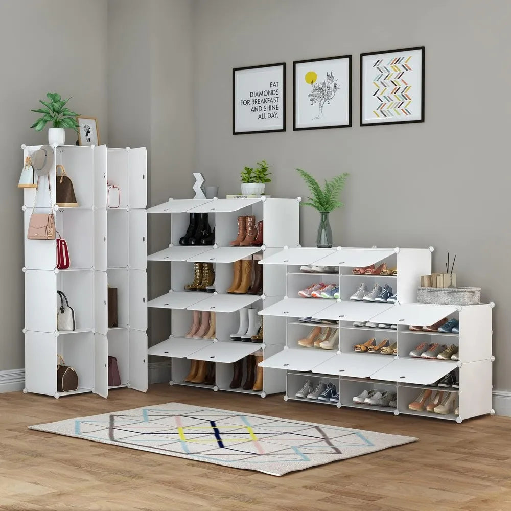 8 Tier Shoe Storage Cabinet