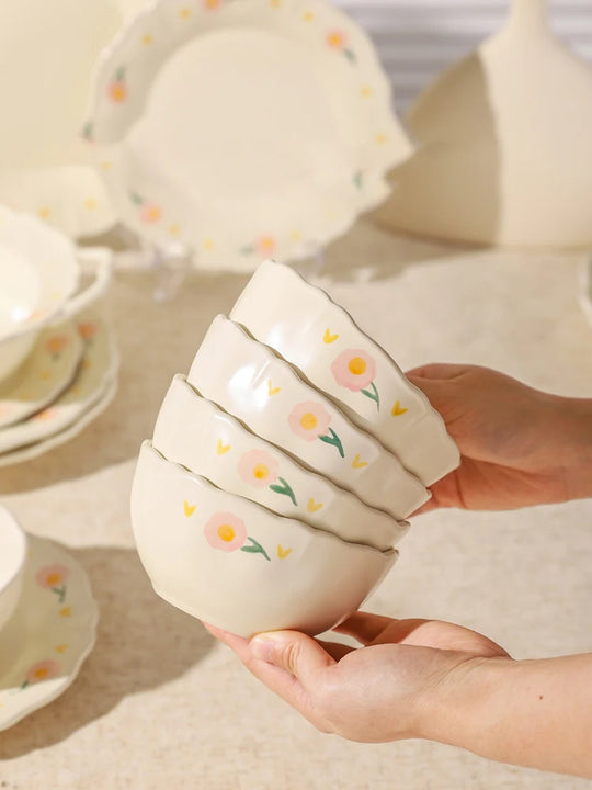 Floral Ceramic Tableware