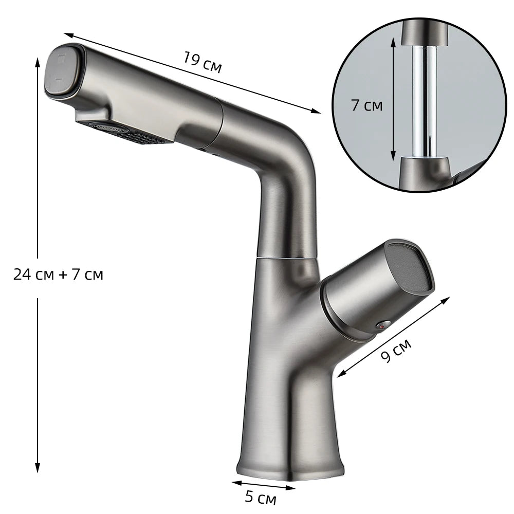Modern Rotating Bathroom Stylish Faucet