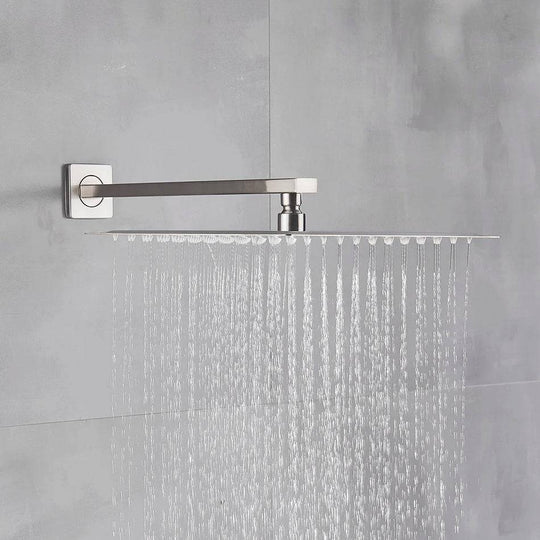 Stylish Rainfall Shower Head 8"/10"/12"